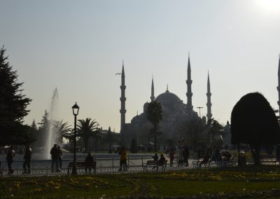 Pogled na Modro mošejo